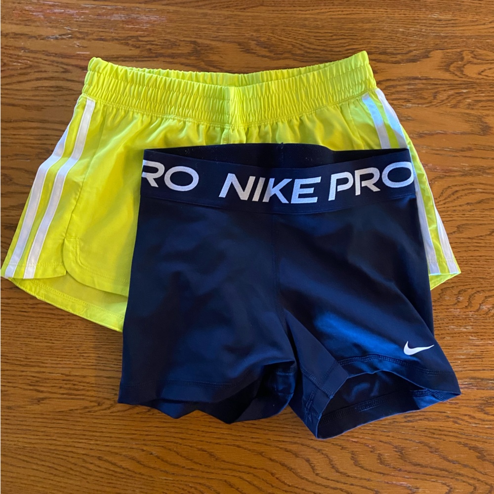 Adidas Bright Yellow Shorts